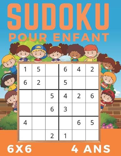 Sudoku 6x6 Pour Enfant 4 Ans