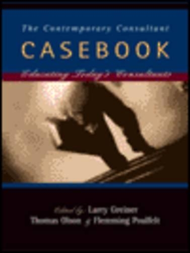 Casebook for the Handbook of Management Consulting
