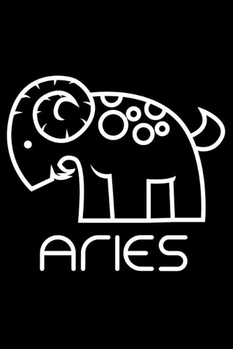Aries: Zodiac Sign Notebook for any true believer of astrology and horoscopes. DIY Journal and Diary - 120 Dot Grid Pages