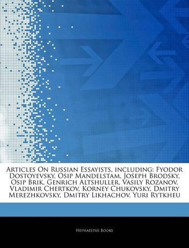 Articles on Russian Essayists, Including