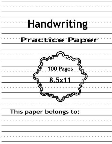 Handwriting Practice Paper