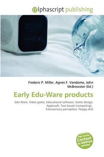 Early Edu-Ware Products