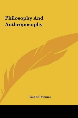 Philosophy and Anthroposophy