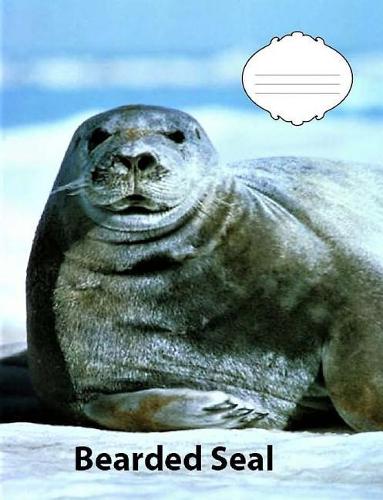 Seal Bearded on Cover for wideruledlinedpaper Composition Book: Seal fans, composition book to keep notes, school suppies, journal used for notes, student and teacher use