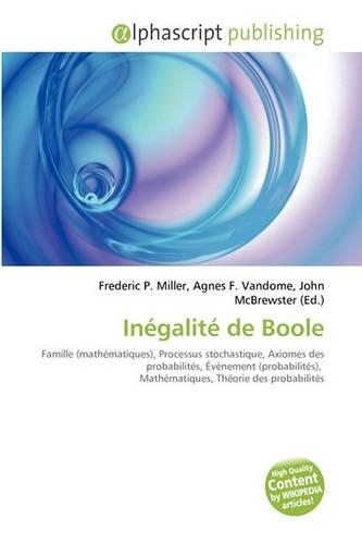 Inegalite de Boole: (French)
