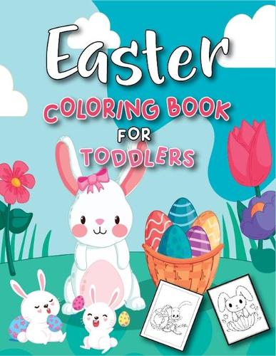 Easter Coloring Book for Toddlers