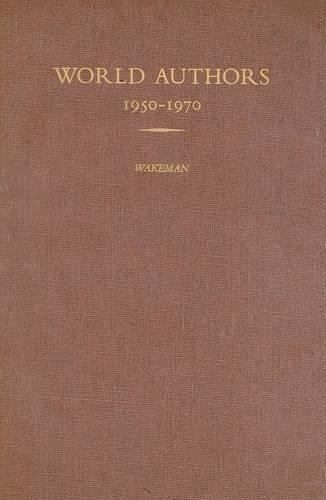 World Authors 1950-1970