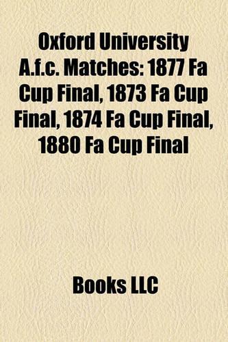 Oxford University A.F.C. Matches