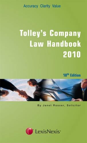 Tolley's Company Law Handbook