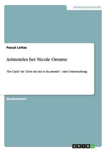 Aristoteles bei Nicole Oresme