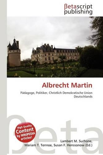 Albrecht Martin: (German)