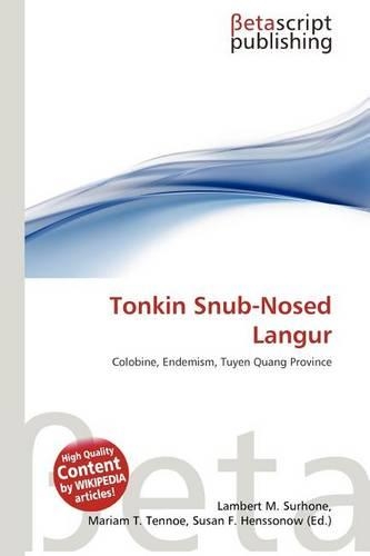 Tonkin Snub-Nosed Langur: (English)