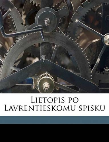 Lietopis Po Lavrentieskomu Spisku