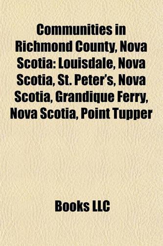 Communities in Richmond County, Nova Scotia