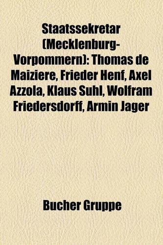 Staatssekretar (Mecklenburg-Vorpommern)