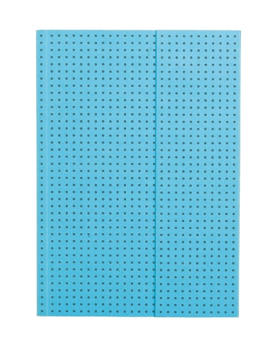 Blue on Grey (Circulo) A5 Unlined Notebook