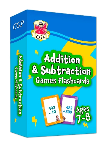 Addition & Subtraction Games Flashcards for Ages 7-8 (Year 3): (CGP KS2 Activity Books and Cards)