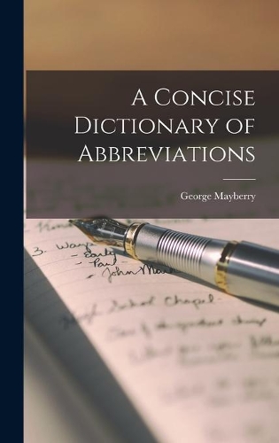 Concise Dictionary of Abbreviations