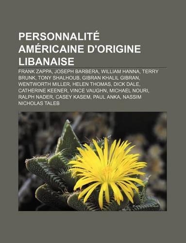 Personnalite Americaine D'Origine Libanaise