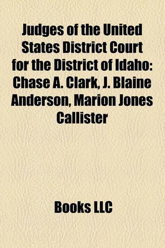 Judges of the United States District Court for the District of Idaho