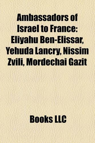 Ambassadors of Israel to France