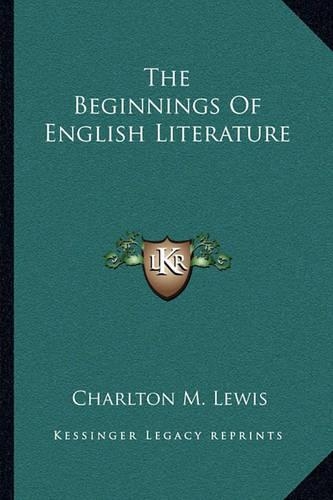 The Beginnings Of English Literature