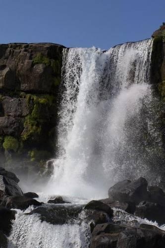 Waterfall in Iceland Journal