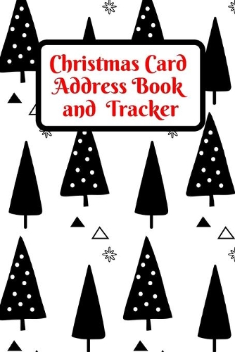 Christmas Card Address Book and Tracker