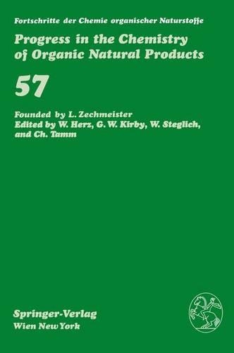 Fortschritte Der Chemie Organischer Naturstoffe / Progress in the Chemistry of Organic Natural Products