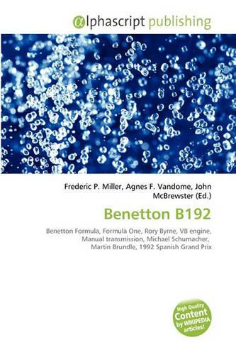 Benetton B192: (English)
