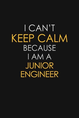 I Can't Keep Calm Because I Am A Junior Engineer
