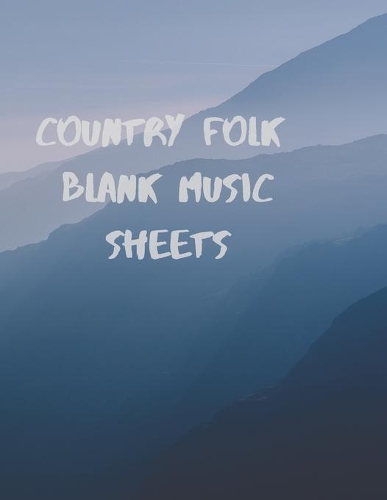 Country Folk Blank Music Sheets