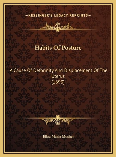Habits Of Posture