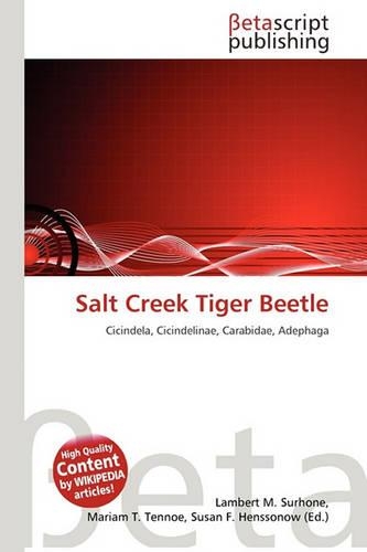 Salt Creek Tiger Beetle