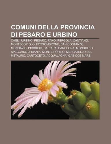 Comuni Della Provincia Di Pesaro E Urbino