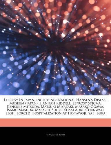 Articles on Leprosy in Japan, Including