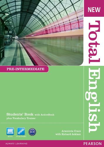New Total English Pre-Intermediate Students' Book with Active Book Pack: (Total English)