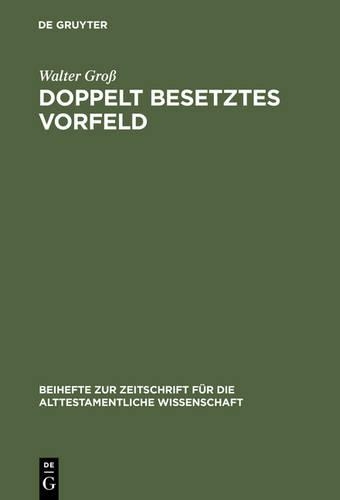 Doppelt Besetztes Vorfeld