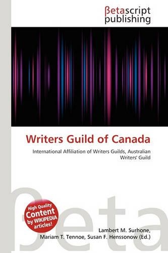 Writers Guild of Canada: (English)