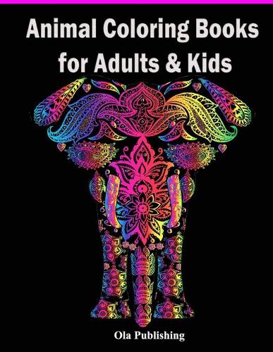 Animal Coloring Books for Adults & Kids