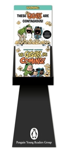 The Giggles are Coming 8-copy Mixed Floor Display w/ Riser and Signed Copies