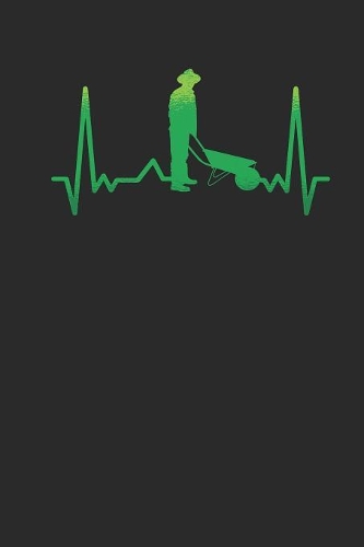 Farmer Heartbeat: Graph Paper Notebook (6" x 9" - 120 pages) Farmers Notebook for Daily Journal, Diary, and Gift