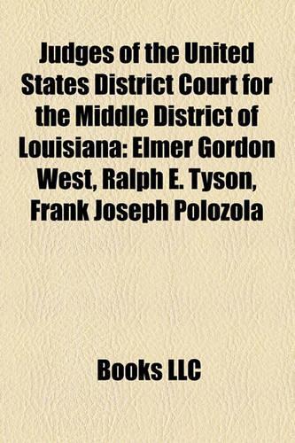 Judges of the United States District Court for the Middle District of Louisiana