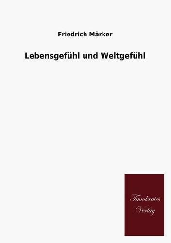 Lebensgef Hl Und Weltgef Hl