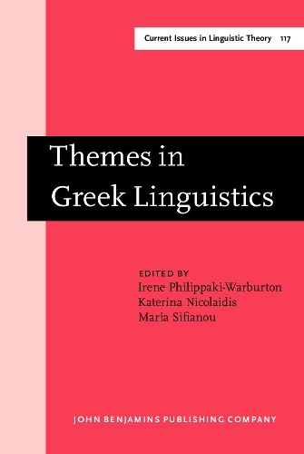 Themes in Greek Linguistics