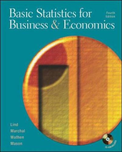 Basic Statistics for Business and Economics