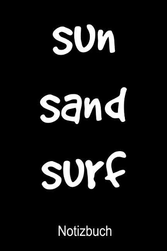 SUN SAND SURF Notizbuch