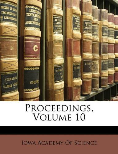 Proceedings, Volume 10