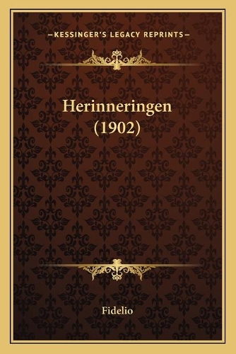 Herinneringen (1902): (Chinese)