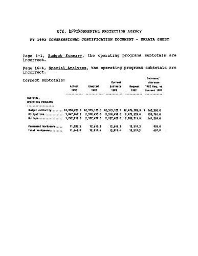 Environmental Protection Agency